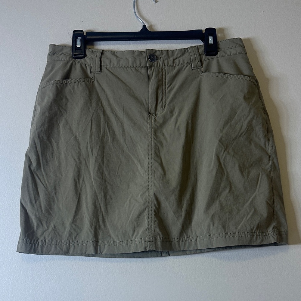 Eddie Bauer Olive Mini Skirt